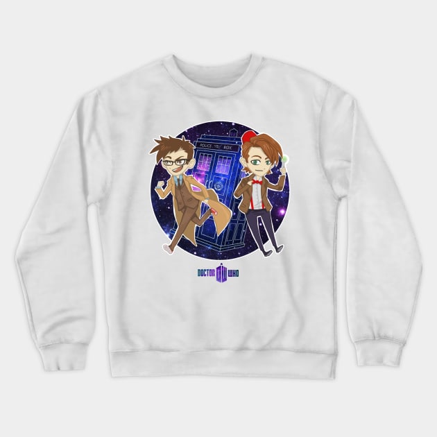 The Doctors Crewneck Sweatshirt by dragonrise_studio